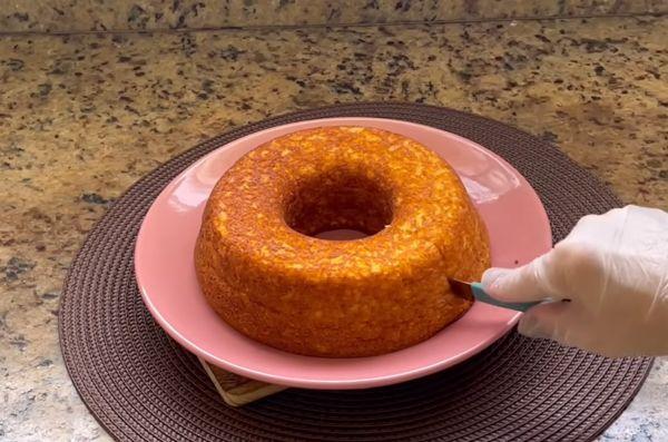 Bolo de Fubá Fofinho