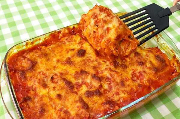 Lasanha de abobrinha fit