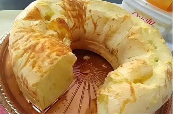 Receita de Bolo de Pão de Queijo